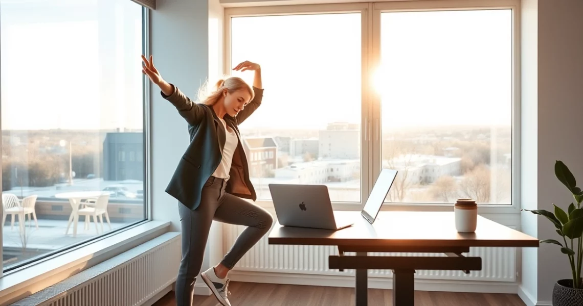 Taukoliikunta 2026: Näin lisäät liikettä työpäivään ja nostat tuottavuuttasi