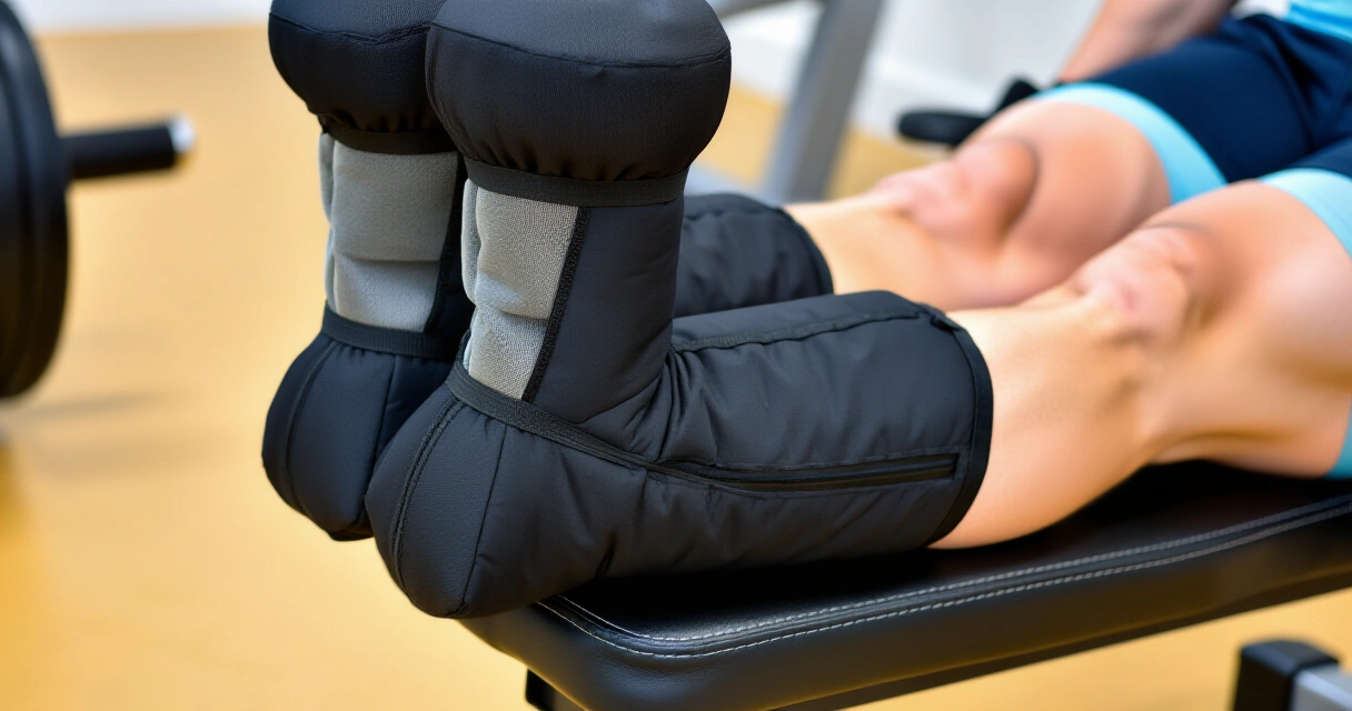 NormaTec painepuristushousut käytössä palautumisessa