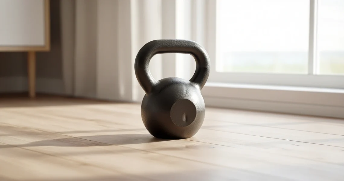 Yhden kettlebellin kotitreeniohjelma: paras aloituspaino ja harjoitukset