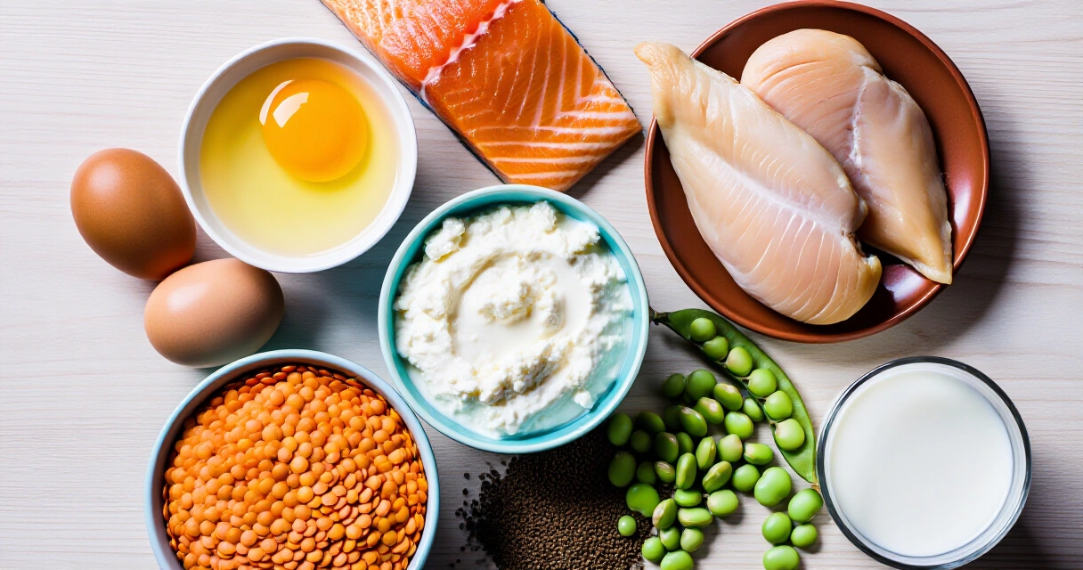 Parhaat proteiinilähteet suomalaiseen ruokavalioon: kananmunat, lohi, rahka, kana ja palkokasvit